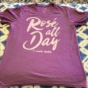 Simply Faithful tshirt Rose all day size small